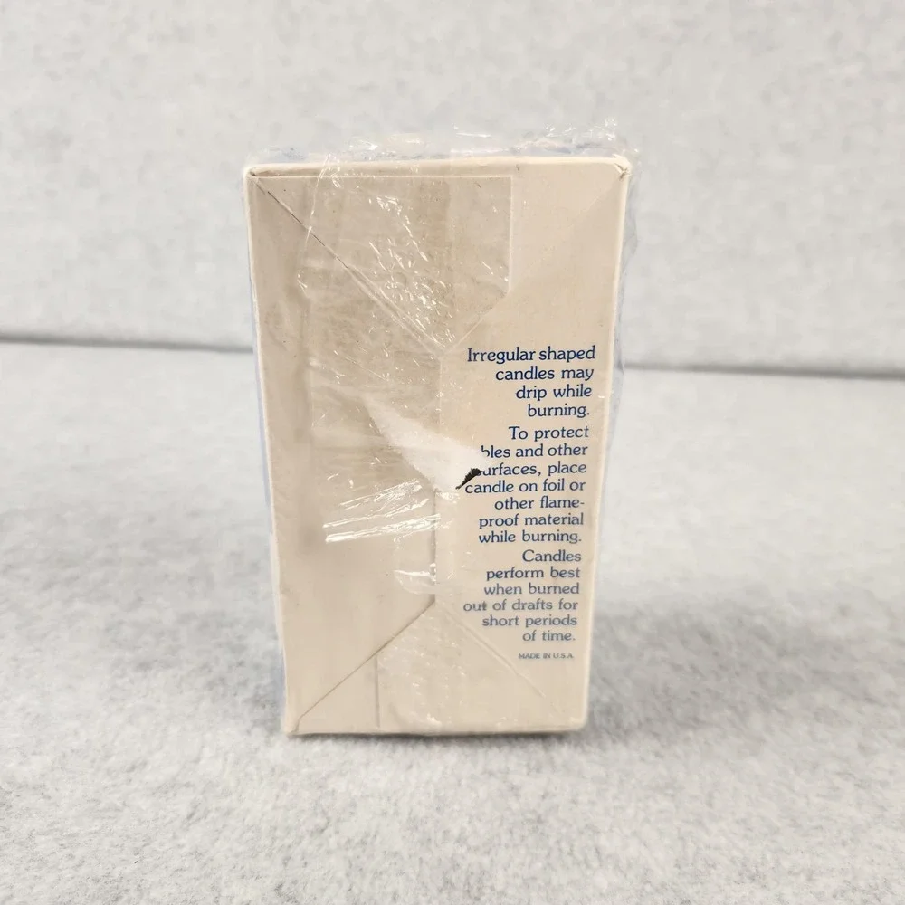 Holiday Candle Angel Wax Candle 5 Inch New in Box Made in‎ USA Christmas Decor